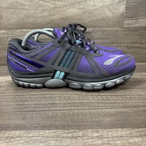 Brooks Pure Cadence Purple Gray Womens US Size 6.5 1201341B554 Running Shoes